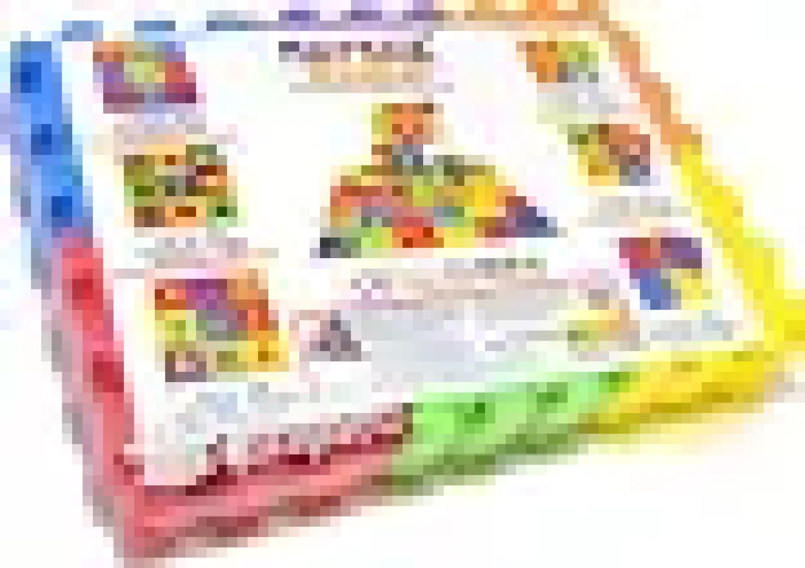 Matrax Oyuncak Eva Puzzle 12 x 12 cm x 7 mm Harfler Ve Sayılar