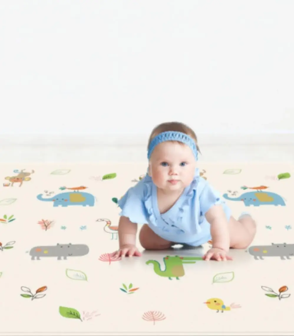 Unigo Dwinguler Jungle Friends Oyun Matı ve Halısı