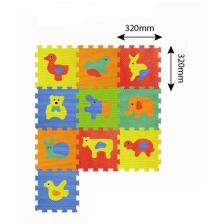Sun Ta Toys Eva Hayvanlar 10 Parça Puzzle Oyun Matı