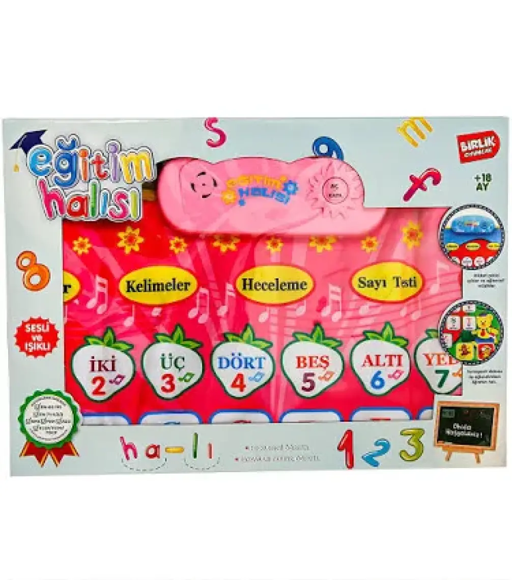 Eğitici Abc Halı Mavi