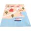 Safemom 90 x 145 cm Aktivite Bebek Çocuk Oyun Halısı Oyun Matı - Lake