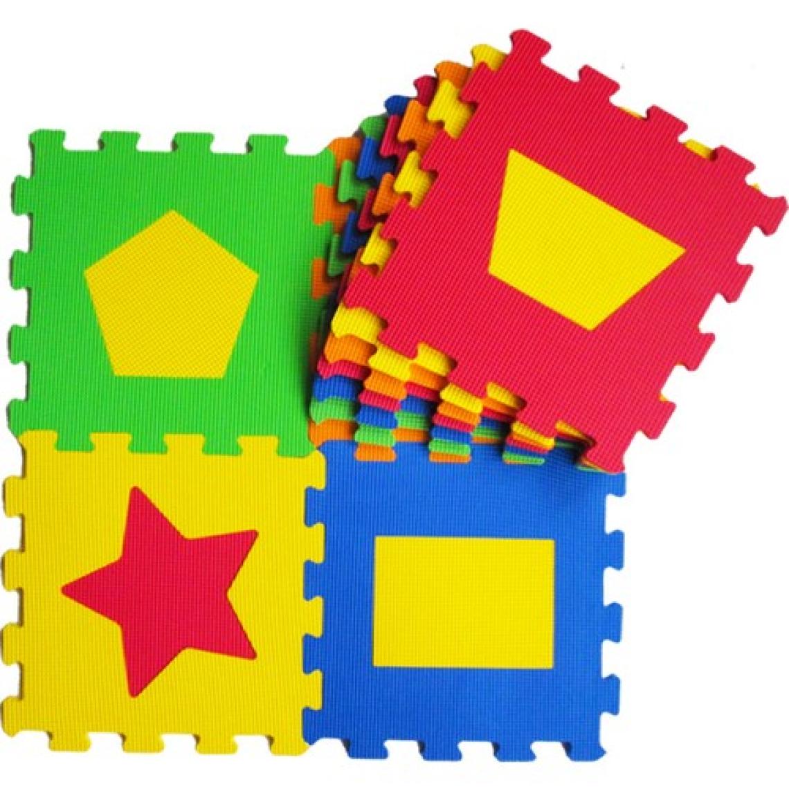 Akar Eva Puzzle Oyun Karosu 33X33cm 10Mm Geometrik Şekiller