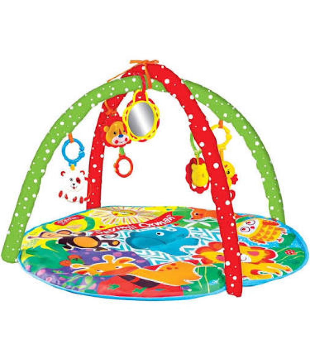 Babies Sevimli Orman Bebek Oyun Halısı Aynalı Müzikli