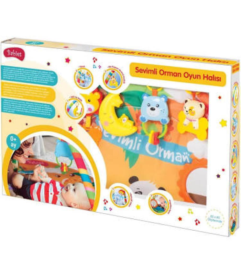 Babies Sevimli Orman Bebek Oyun Halısı Aynalı Müzikli