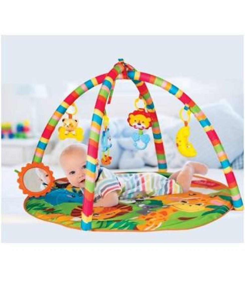 Babies Sevimli Orman Bebek Oyun Halısı Aynalı Müzikli