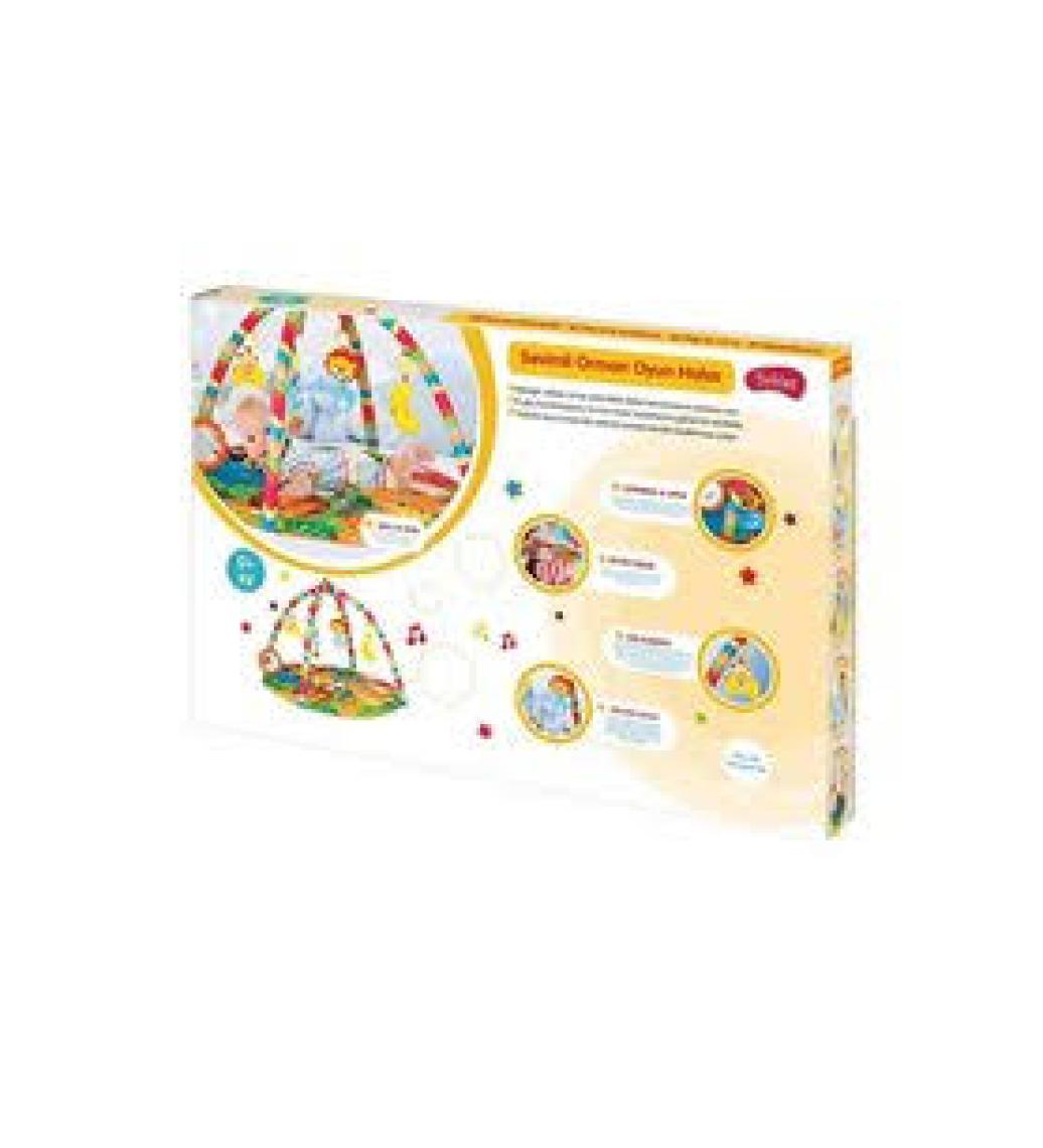 Babies Sevimli Orman Bebek Oyun Halısı Aynalı Müzikli