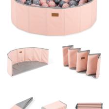 Wellgro Katlanır Aktivite ve Top Havuzu 150 Toplu Pembe