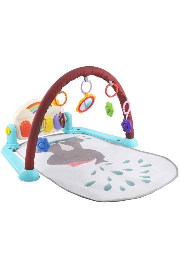 Babycim Piyanolu Gökkuşağı Oyun Halısı