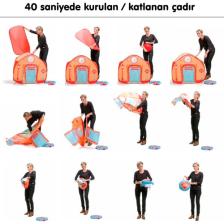 Pop It Up İtfaiye Oyun Çadırı - 40 Saniyede Katlanır / Kurulur