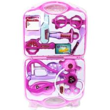 Mega Oyuncak Mega Pembe Çanta'da 14 Parça Oyuncak Doktor Seti
