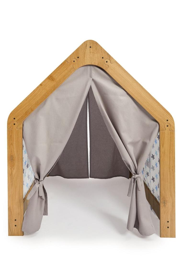 Minera 3-6 Yaş Çocuk Oyun Evi / Çadırı - Naturel Sarı