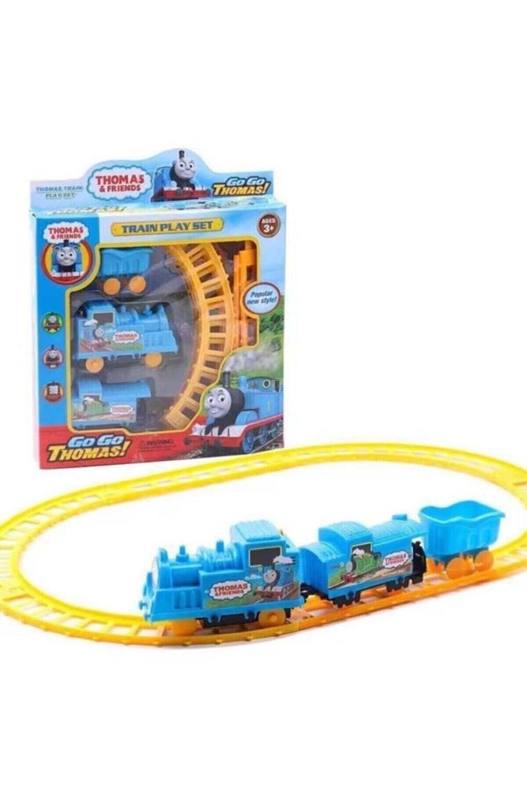 Thomas Tren Raylı Vagonlu Pilli Thomas Tren Seti