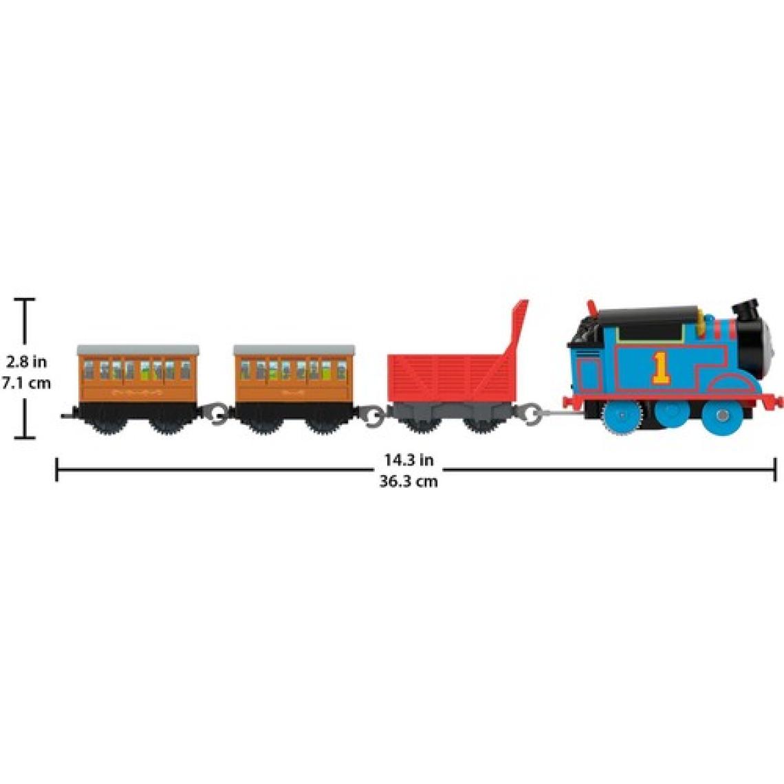 Thomas ve Arkadaşları 3'Ü 1 Arada Kargo Macerası Oyun Seti ve Motorlu Thomas, Okul Öncesi Çağdaki 3 Yaş ve Üzeri Çocuklar İçin Hgx64