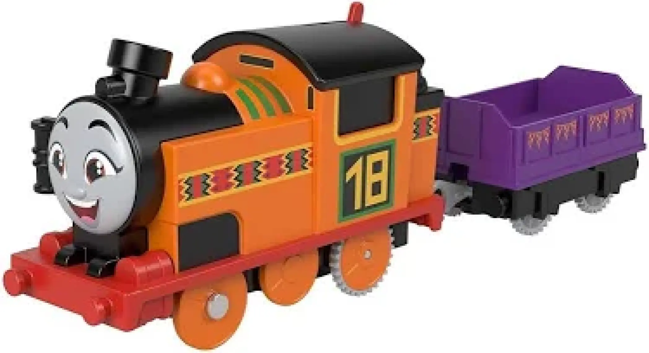 Orjinal Fisher Price Thomas Ve Arkadaşları Motorlu Büyük Trenler Nıa Thomas Pilli Motorlu Tren