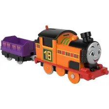 Orjinal Fisher Price Thomas Ve Arkadaşları Motorlu Büyük Trenler Nıa Thomas Pilli Motorlu Tren