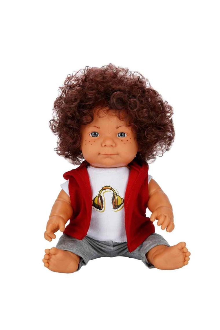 Sunman Bf Market 30151 Sunman, Curly Kıvırcık Saçlı Bebek 35 cm