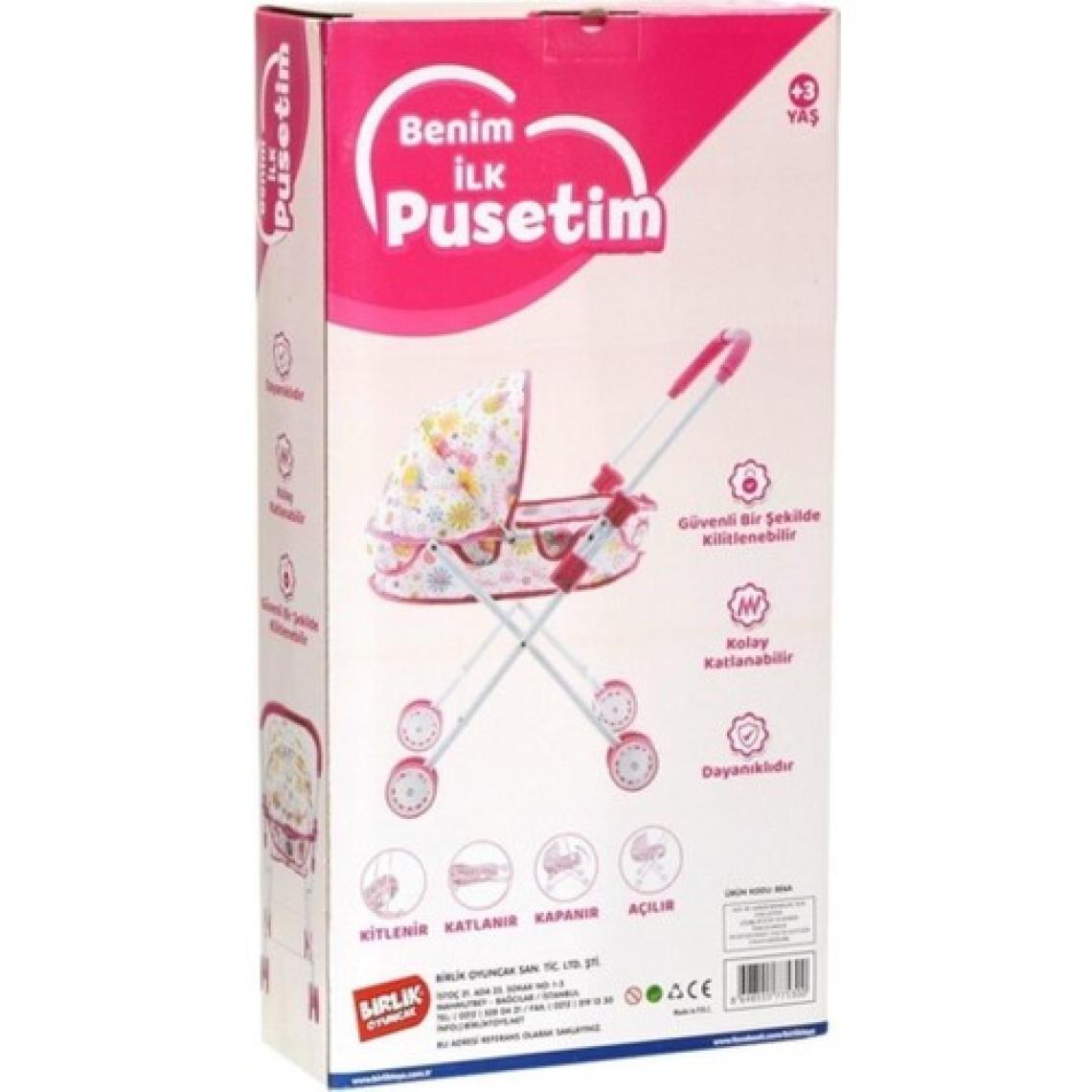 Birlik Toys 826-A-12 Birlik, Metal Yataklı Puset