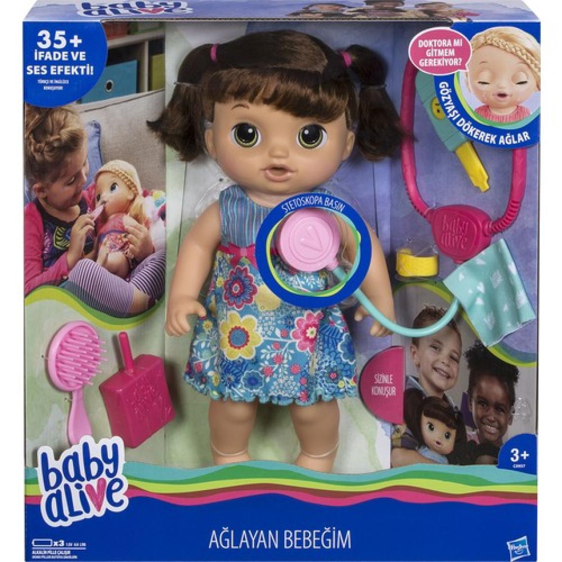 Baby Alive Ağlayan Bebeğim Kumral