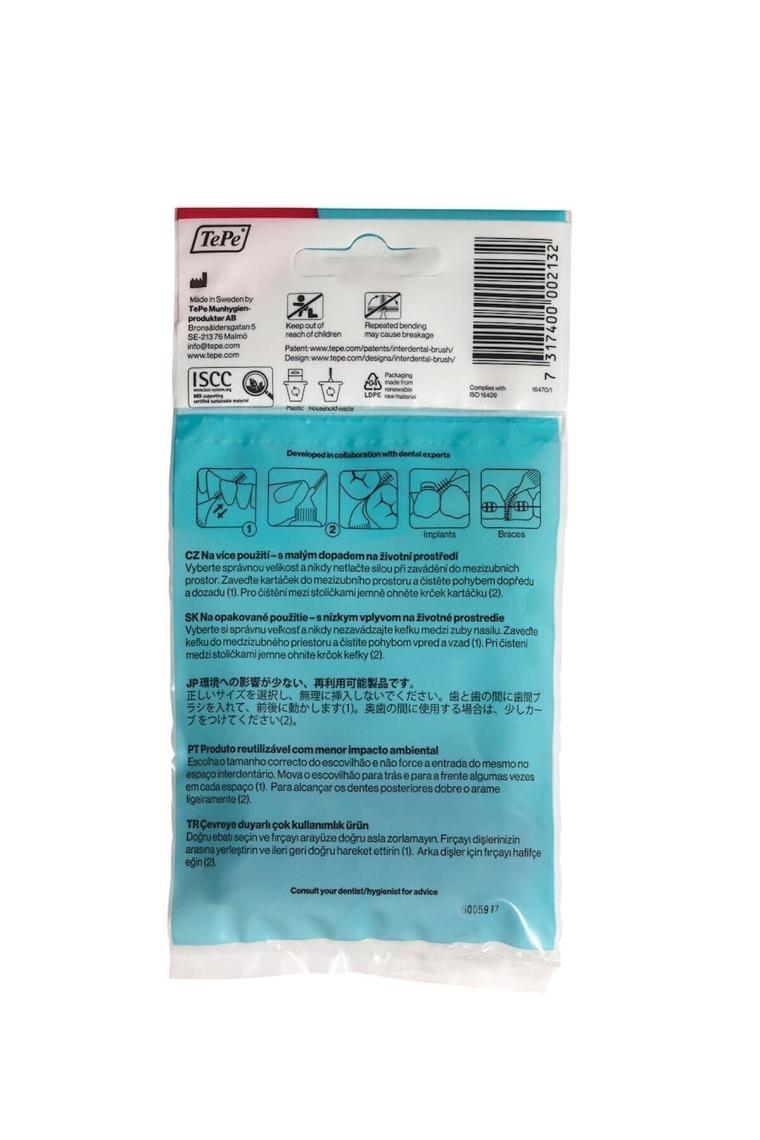 Interdental Brush Arayüz Fırçası Pembe 0.4 Mm 8 Li