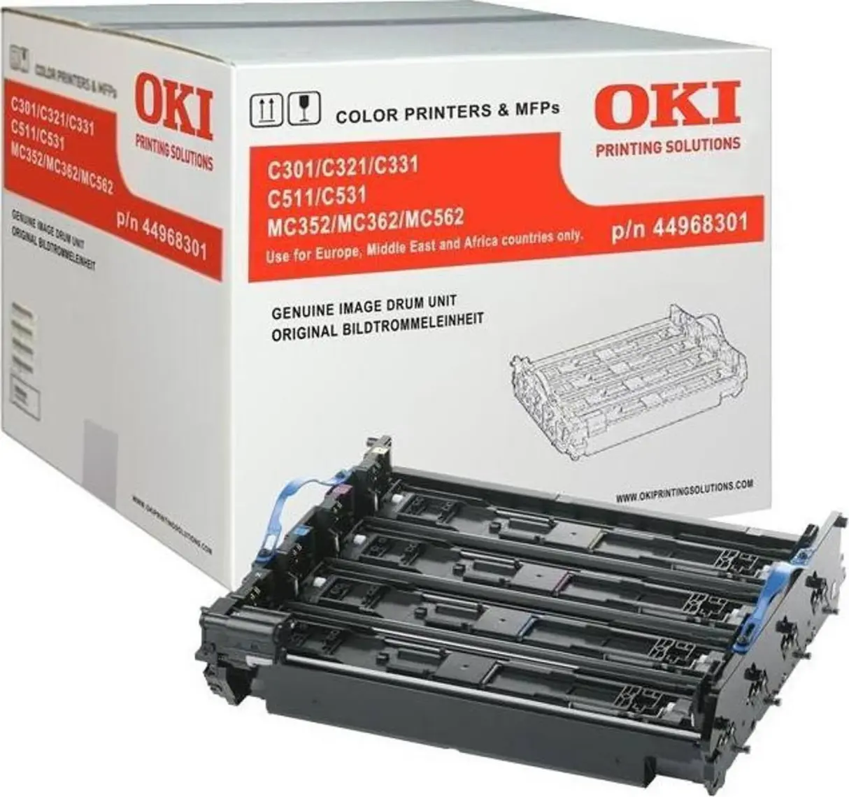 Oki C-301-321-331-332-511-531 30K Drum (44968301)