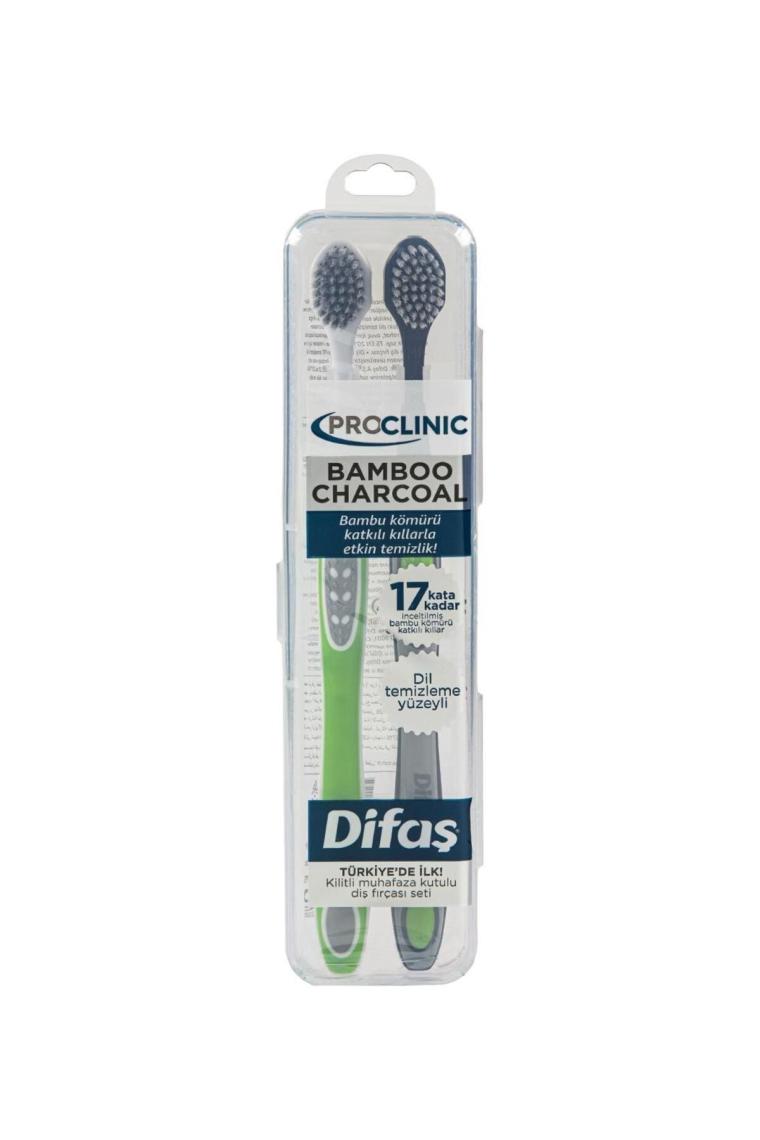 Diş Fırçası Proclinic Bamboo Chorcoal 1 1