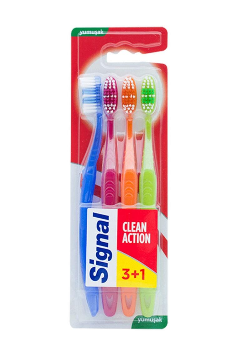 Marka: Diş Fırçası Clean Action 3+1 Kategori: Manuel Diş Fırçası