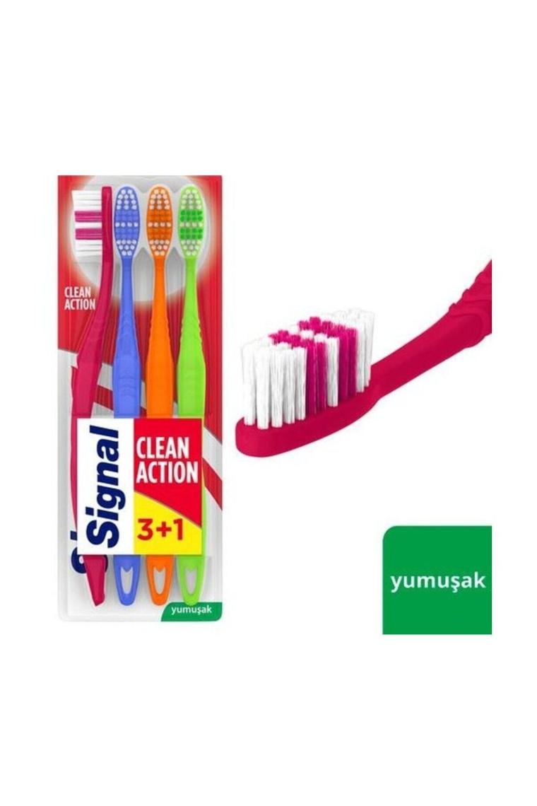 Marka: Diş Fırçası Clean Action 3+1 Kategori: Manuel Diş Fırçası
