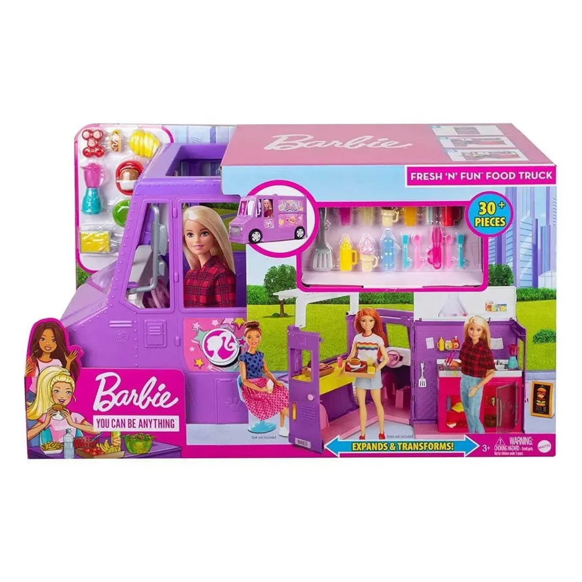 Barbie Barbie'nin Yemek Arabası Oyun Seti
