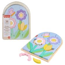 Fisher Price Ahşap Çiçek Yapboz Blokları HXT97