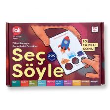 Lali Seç Söyle Dil ve Konuşma Becerisi Kartları 300 Kart  2+ Yaş