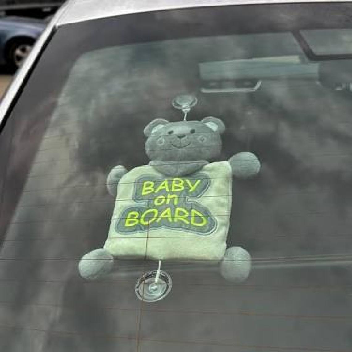 Babyjem Reflektörlü Arabada Bebek Var Aparatı
