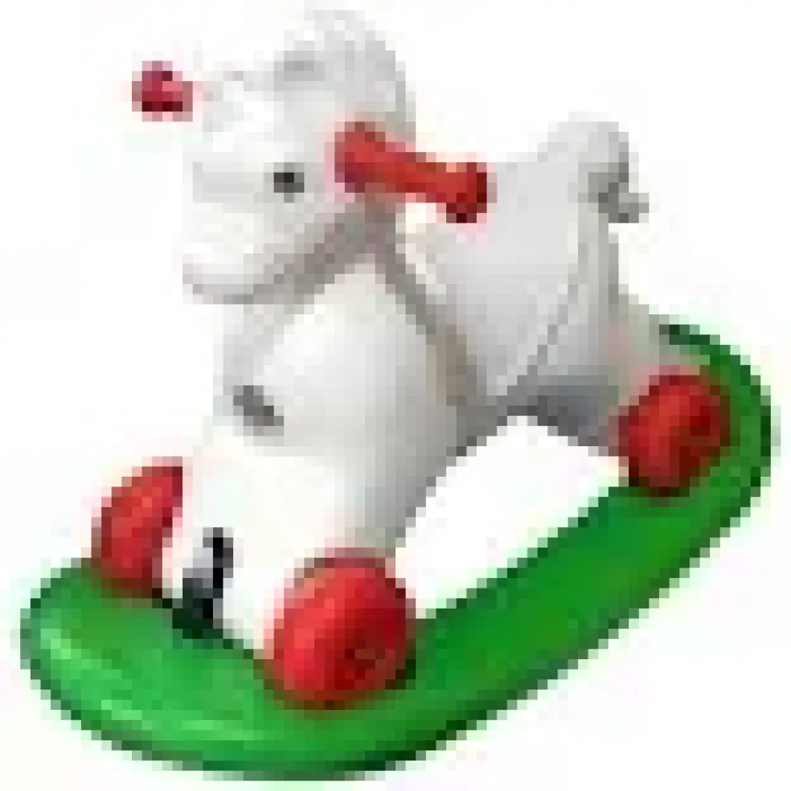 Moli Toys Beyaz Salllanan At