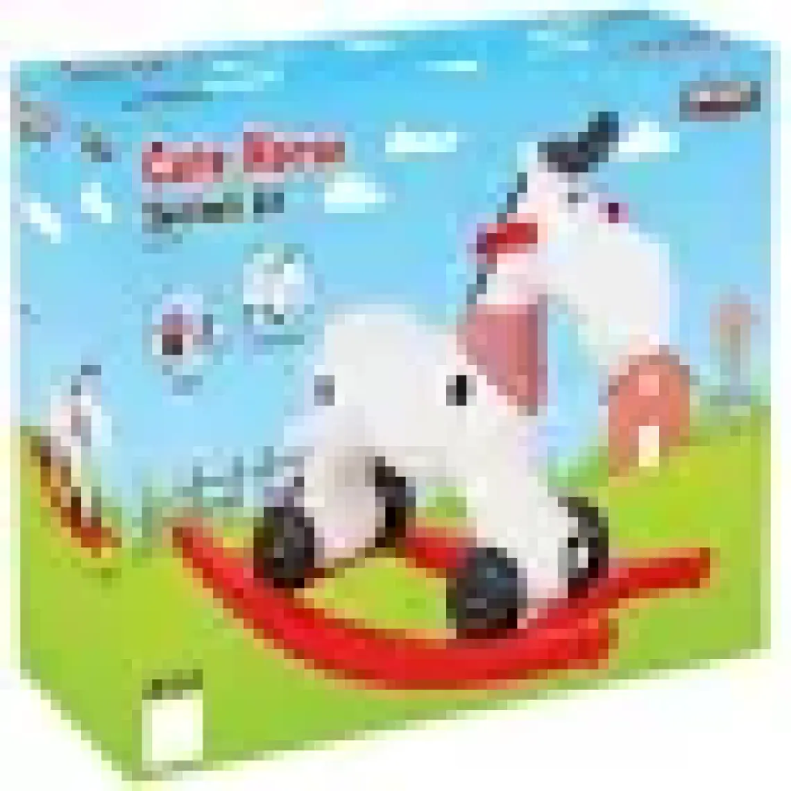 Moli Toys Beyaz Salllanan At