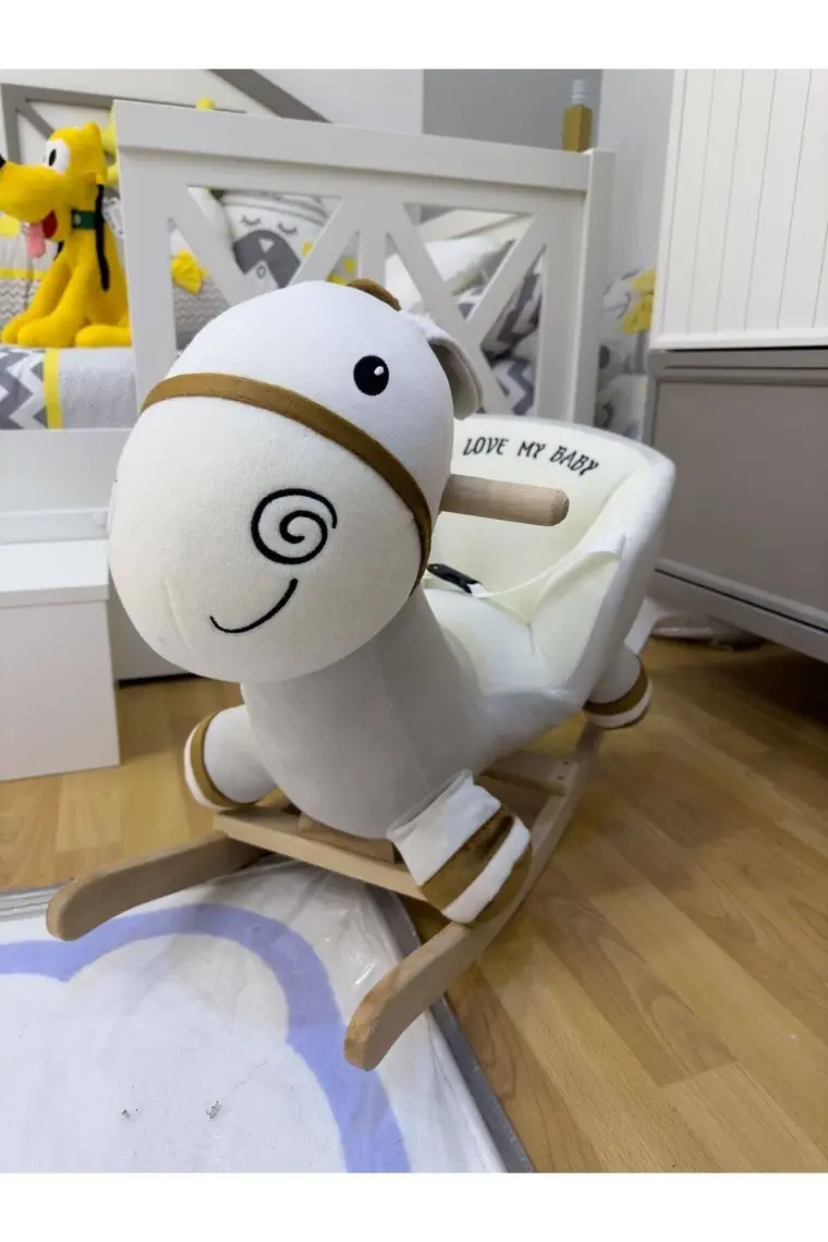Polly Baby Eğitici Peluş Sallanan At