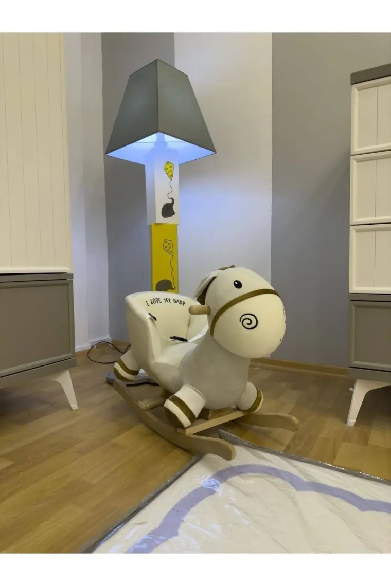 Polly Baby Eğitici Peluş Sallanan At