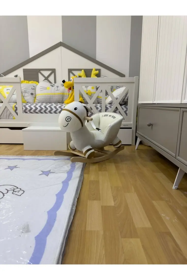 Polly Baby Eğitici Peluş Sallanan At