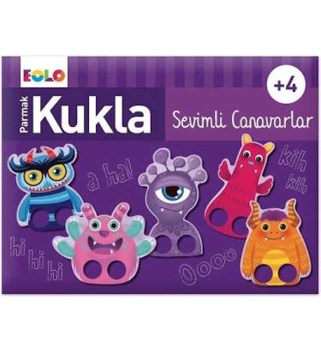 Eolo Parmak Kukla-Sevimli Canavarlar