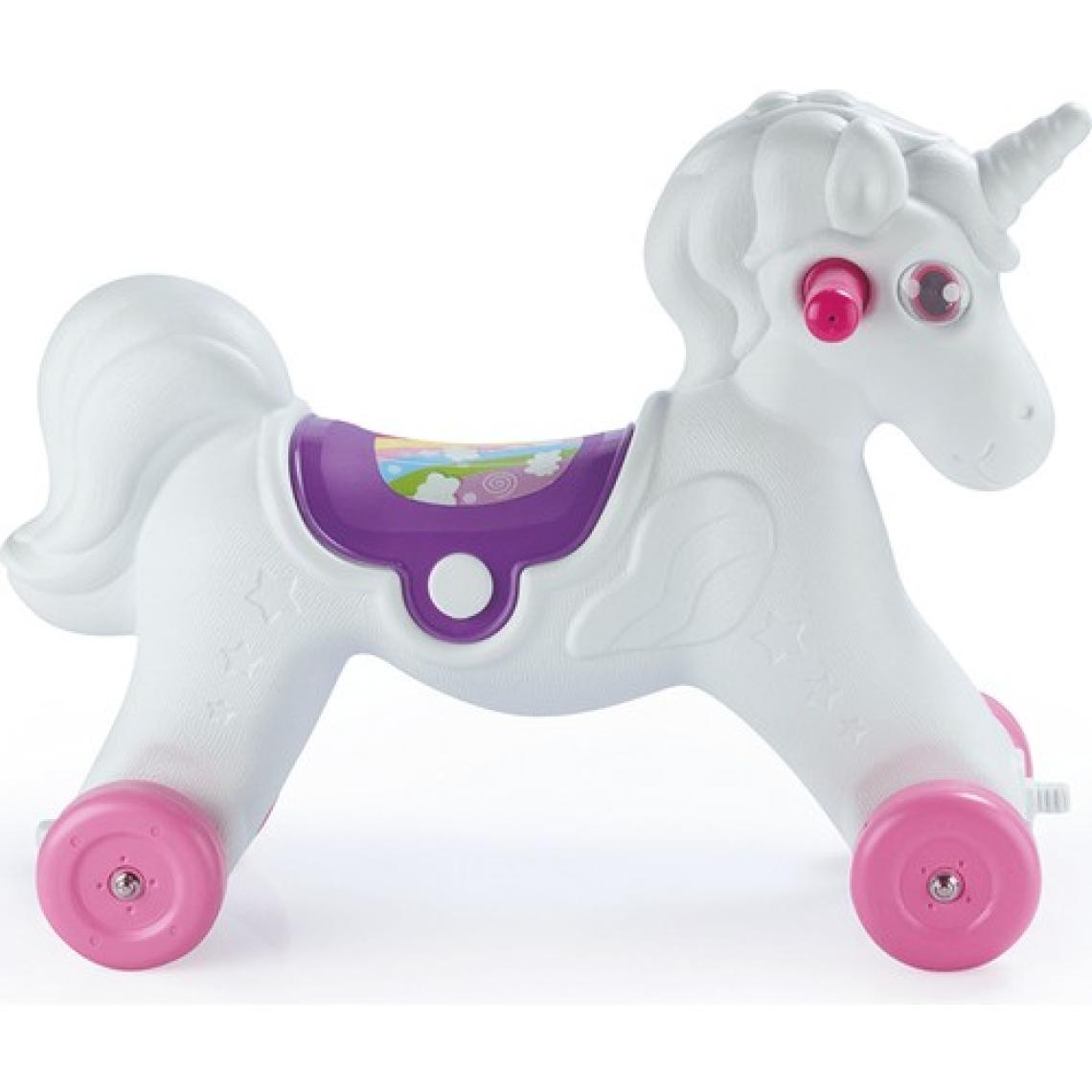 Dolu Unicorn Sallanan Tekerlekli At 2+ Yaş