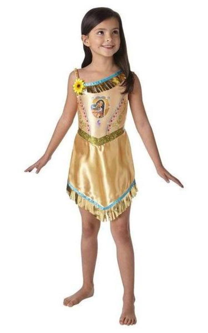 Lisanslı Disney Princess Pamuk Prenses Sarı Kostüm 3 - 4 Yaş