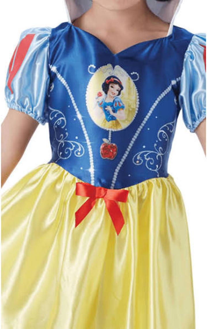 Lisanslı Disney Princess Pamuk Prenses Sarı Kostüm 3 - 4 Yaş