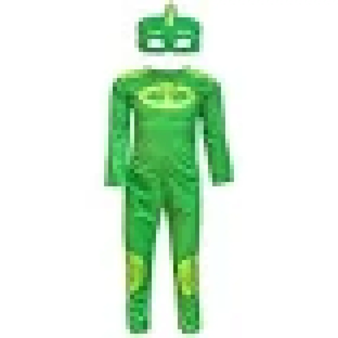 Pj Masks Pijamaskeliler Kertenkele Çocuk Kostüm - Tulum + Maskeli Set
