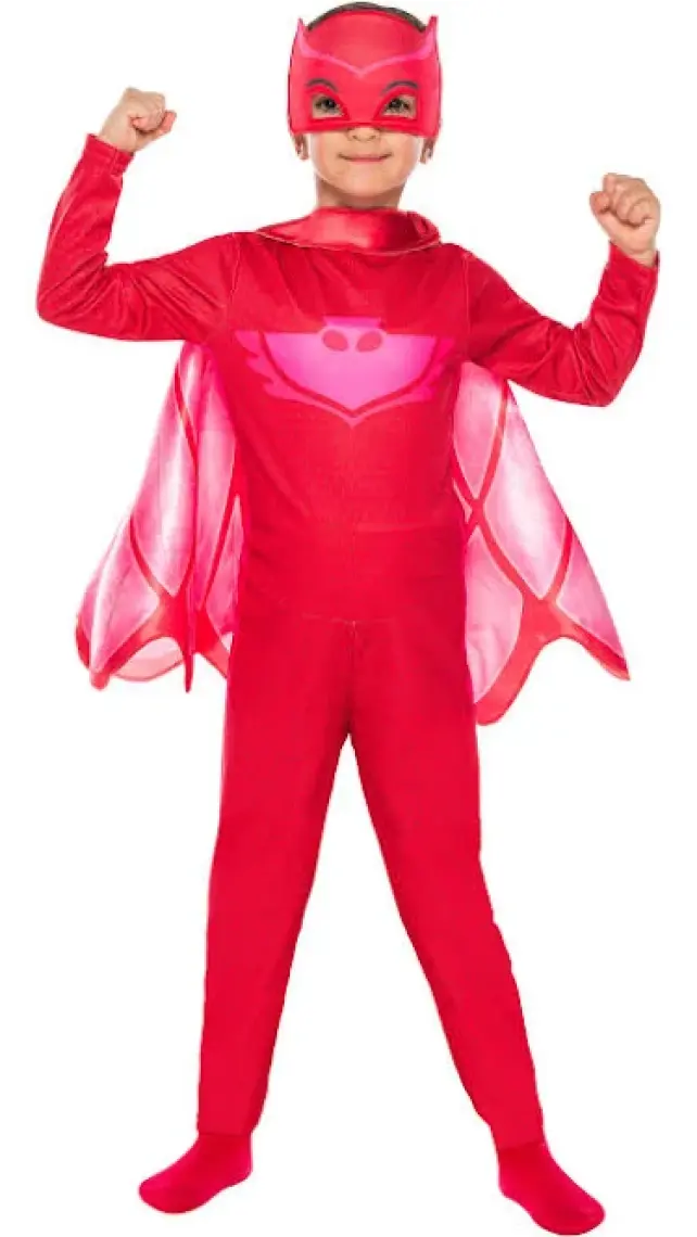 PJ Masks PijaMaskeliler Baykuş Kız Kostüm 7 - 9 Yaş