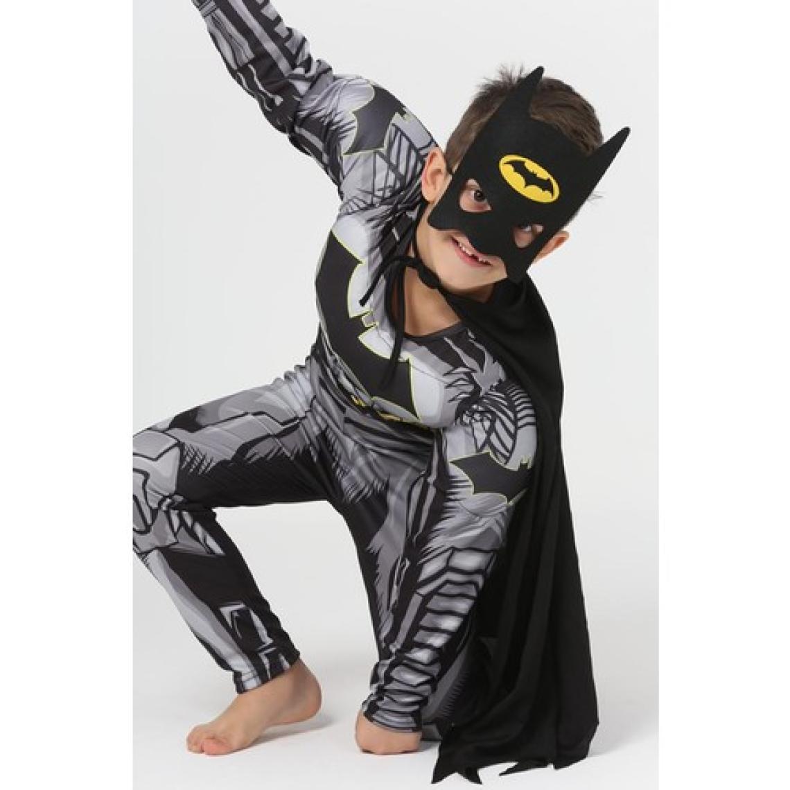 Lolli Boom Kids  Yeni Sezon Sevilen Karakter Yarasa Adam / Batman Süper Kahraman  Kaslı Kostüm