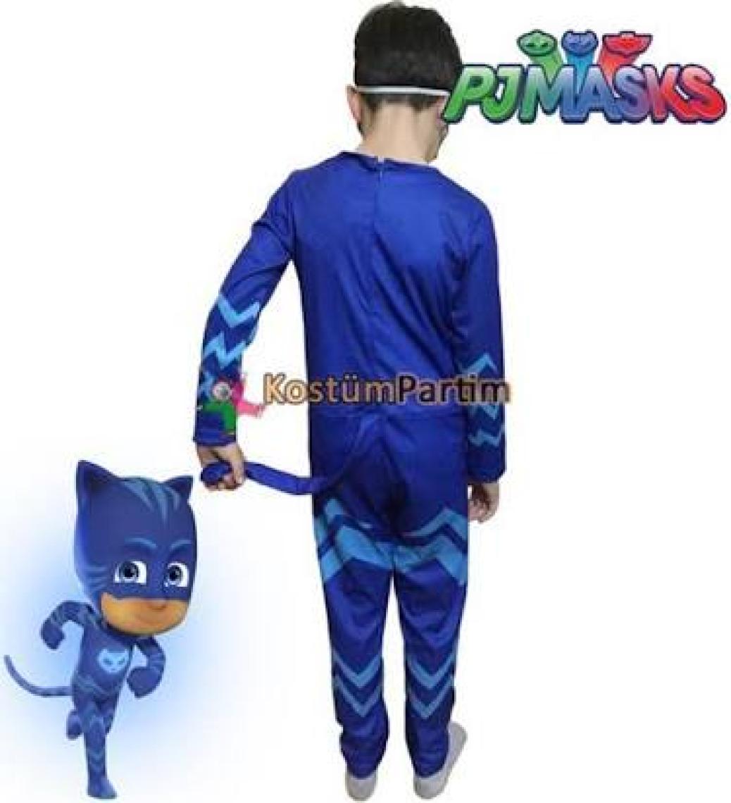 PJ Masks PijaMaskeliler Kedi Çocuk Kostüm 4 - 6 Yaş