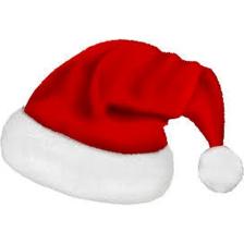 Shecco Babba Polar Çocuk Noel Baba Şapka 1-3 Yaş