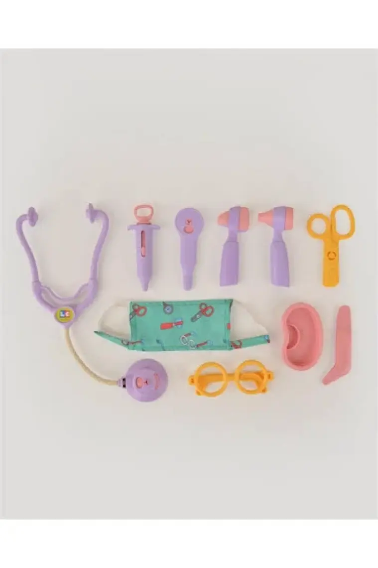Let's Be Child LC Lila Doktor Seti ve Çocuk Kostümü