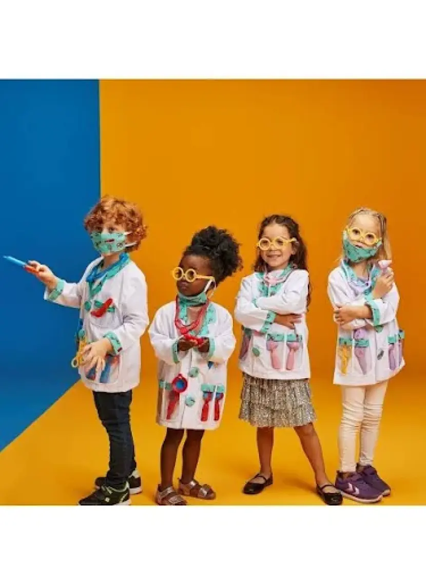 Let's Be Child LC Lila Doktor Seti ve Çocuk Kostümü