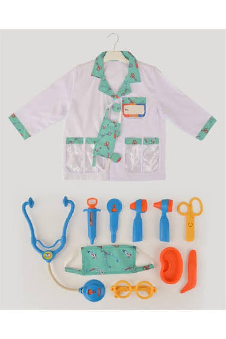 Let's Be Child LC Lila Doktor Seti ve Çocuk Kostümü
