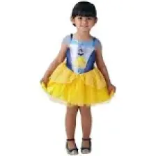 Lisanslı Disney Princess Pamuk Prenses Balerin Sarı Kostüm Toddler