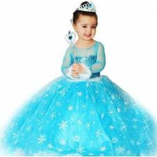 DuhaTeks Frozen Elsa Kostüm